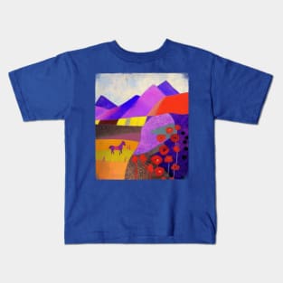 a piece of spring Kids T-Shirt